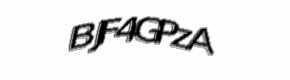 Security check image, please type the characters shown